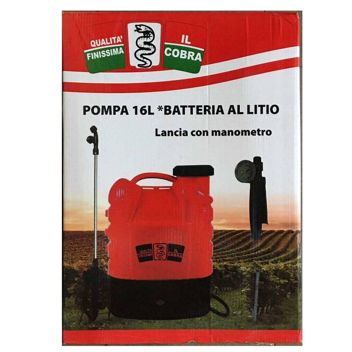 POMPA A SPALLA 16L Pompa per irrigazione By VALEX