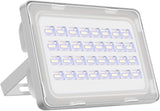Faro LED Esterni 100W Impermeabile di VI Generazione Basso Consumo Lampada Luce Potente Super Luminosa Faretto da Giardino Garage Bianco Freddo