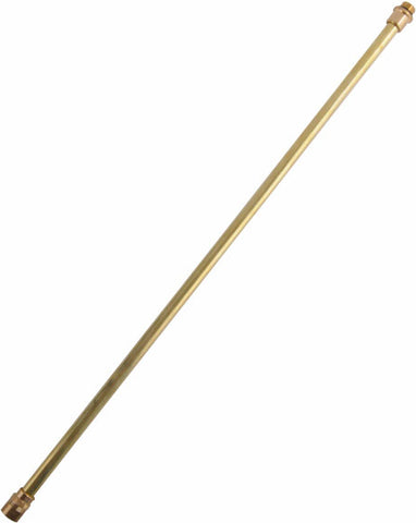 Canna in ottone prolunga per lance lunghezza 50 cm