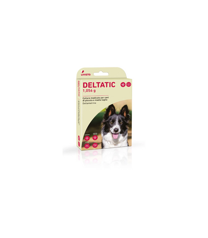 Deltatic 2 Collari 60 Cm 1.056 Gr Cani 0-25 Kg